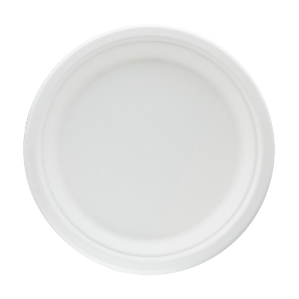 Bord rond suikerriet 23 cm