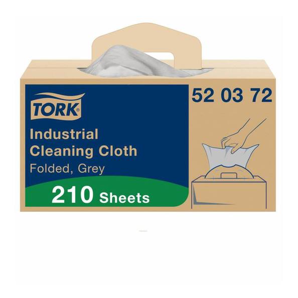 Tork industrie reinigingsdoek box 1lgs grijs a210