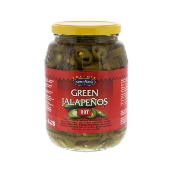 Santa maria groene jalapeno schijfjes 900 gram