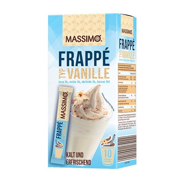 Massimo frappe vanille 250gr. a16