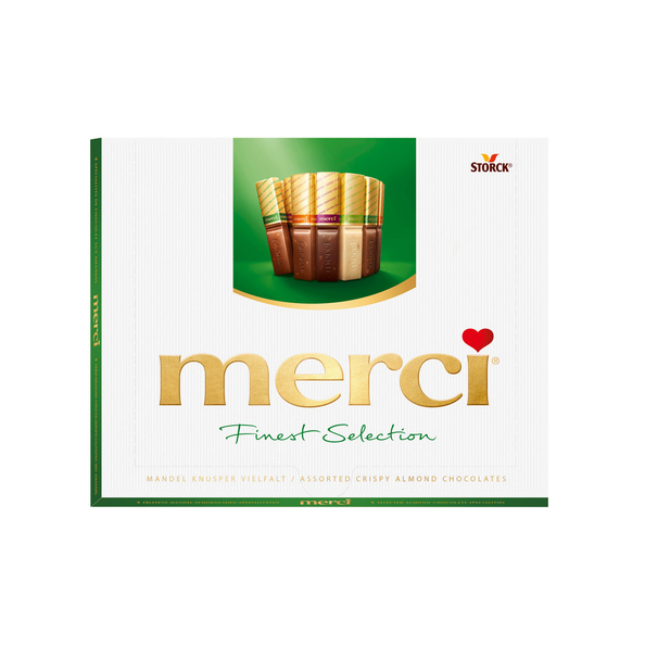 Merci amandel 250 gr