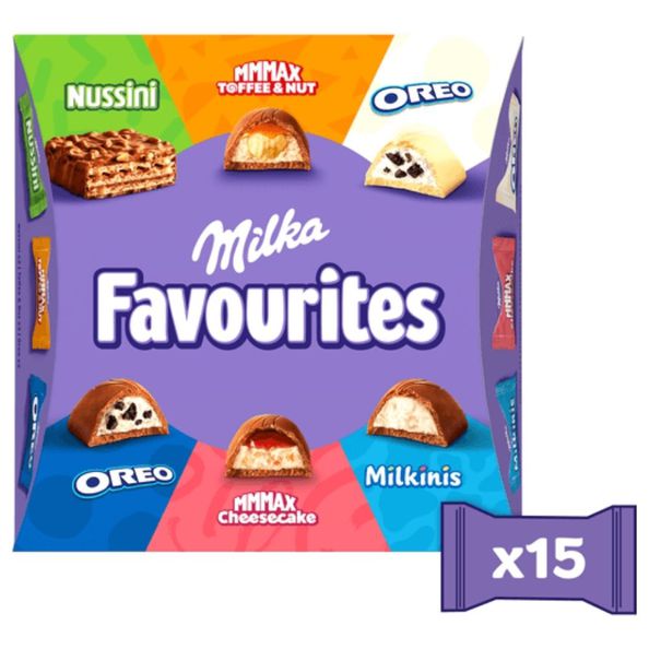 Milka favourites kerst 141 gr