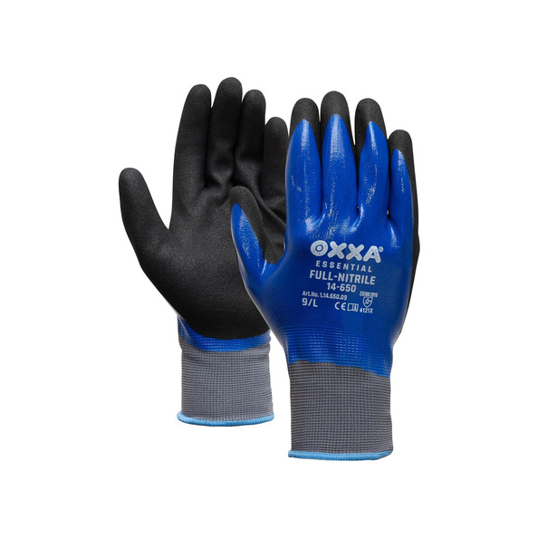 Oxxa handschoenen full-nitrile 14-650 maat 10 XL