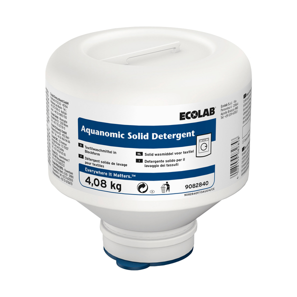 Ecolab aquanomic solid detergent 4.08 kg