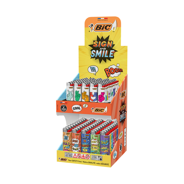 Bic SMILE 2-level display a100