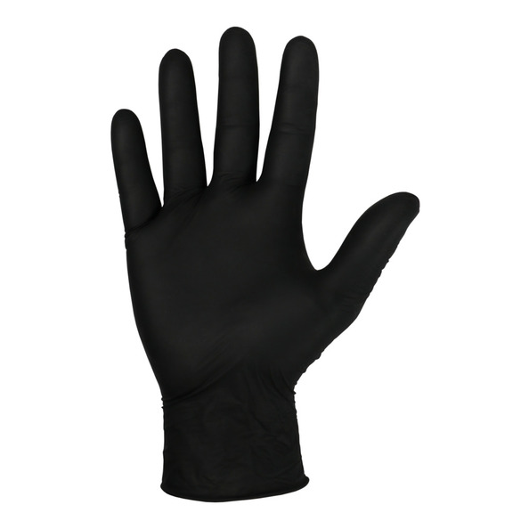 Handschoen nitril zwart ongepoederd XL a100