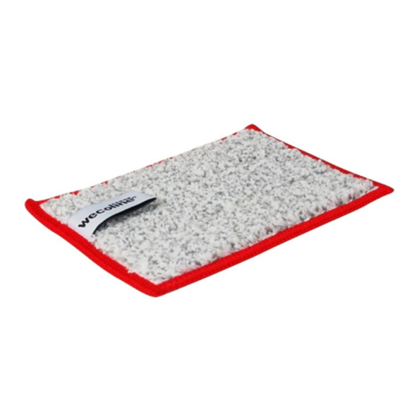 Weco microvezel schuurpad rood 15x11cm