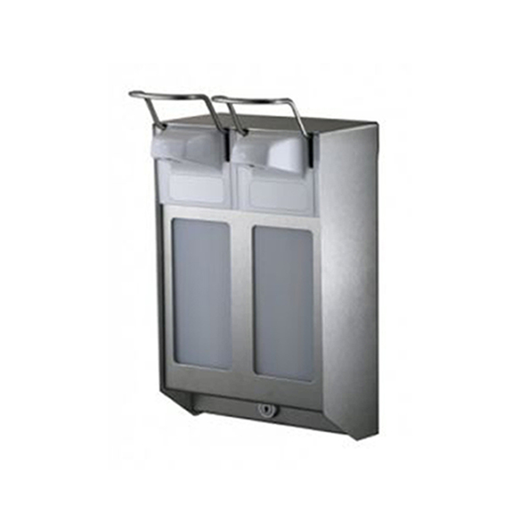 MediQo-line handdoekdisp. duo rvs
