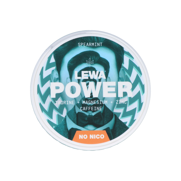 Lewa power spearmint tin 18 stuks