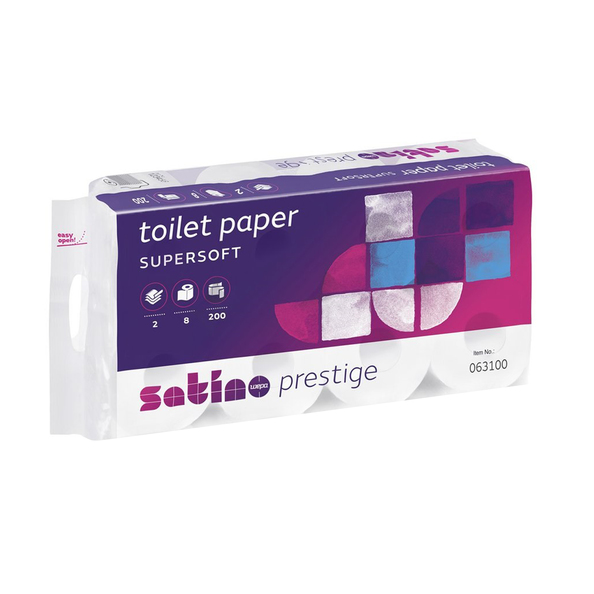 Satino prestige toiletpapier 2 laags 400 vellen a 48 rollen