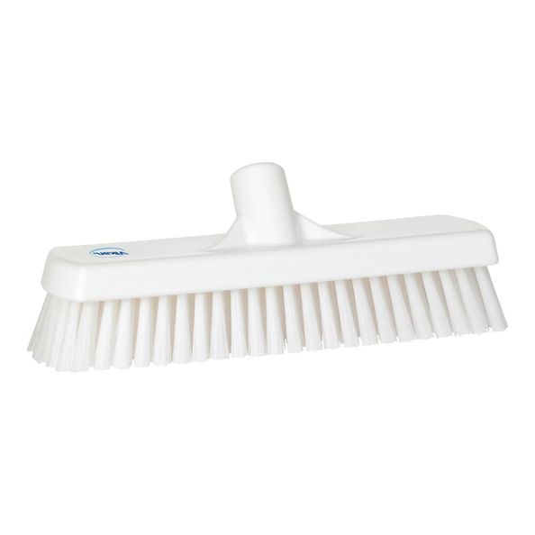 Vikan vloerschrobber hard wit 30 cm