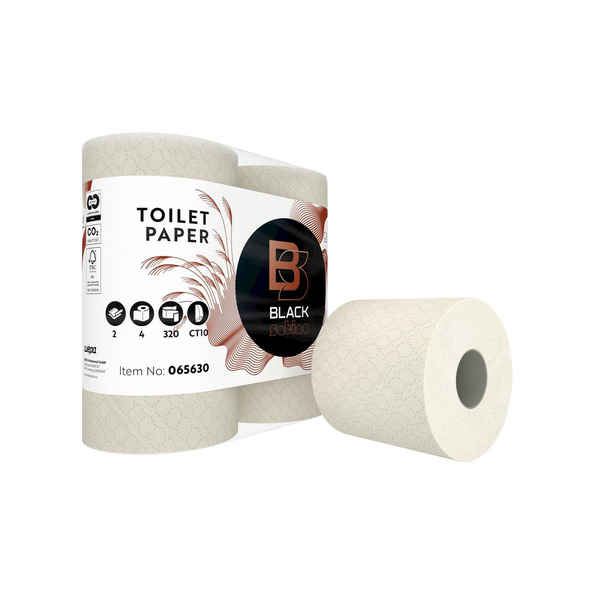 BlackSatino GreenGrow toiletpapier 2-laags 320vels 12x4rol