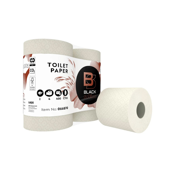 BlackSatino GreenGrow toiletpapier 2-laags 400vels 10x4rol