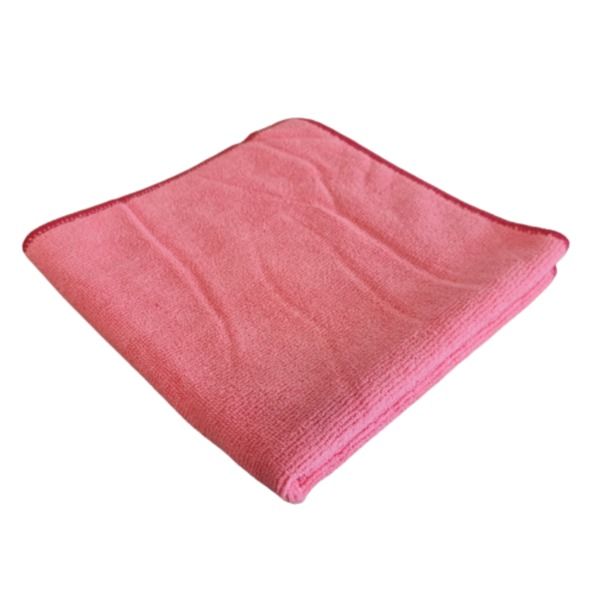 Pure microvezeldoek rood 40x40cm 300gsm a10