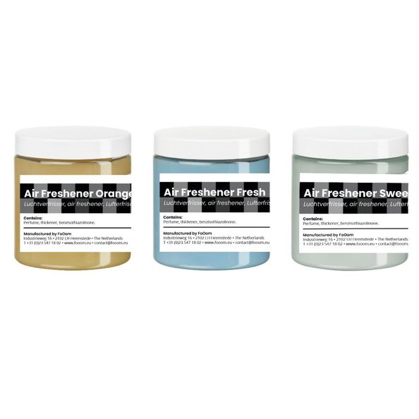 Fooom luchtverfrisser gel assorti 225 ml