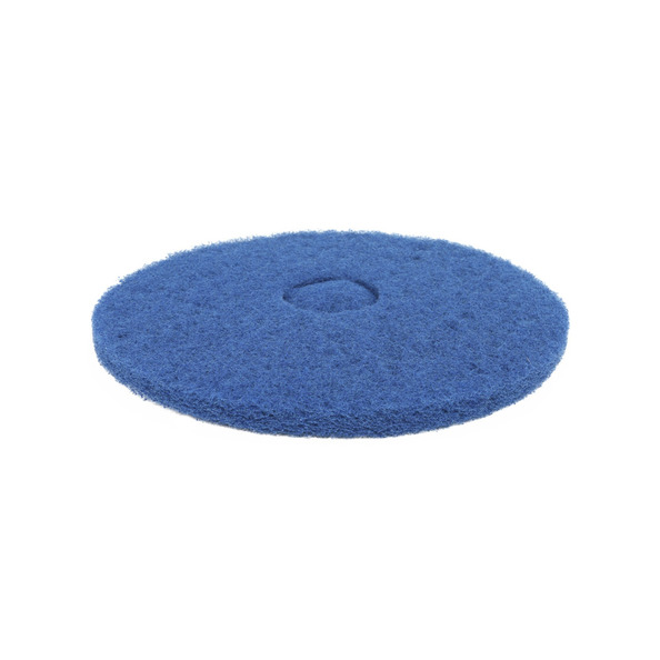 Schrobmachinepad 14 inch blauw (356 mm)