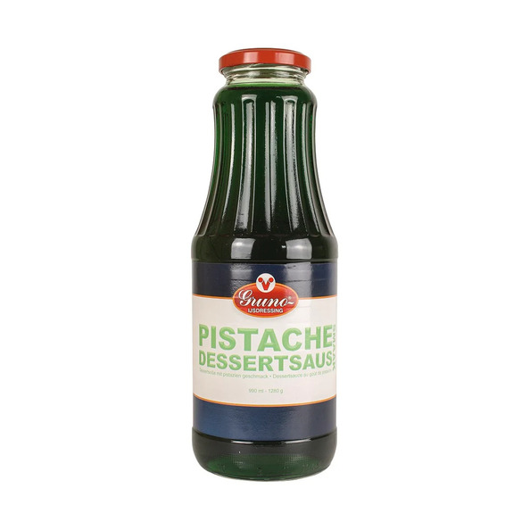 Gruno dessertsaus pistache 1 liter