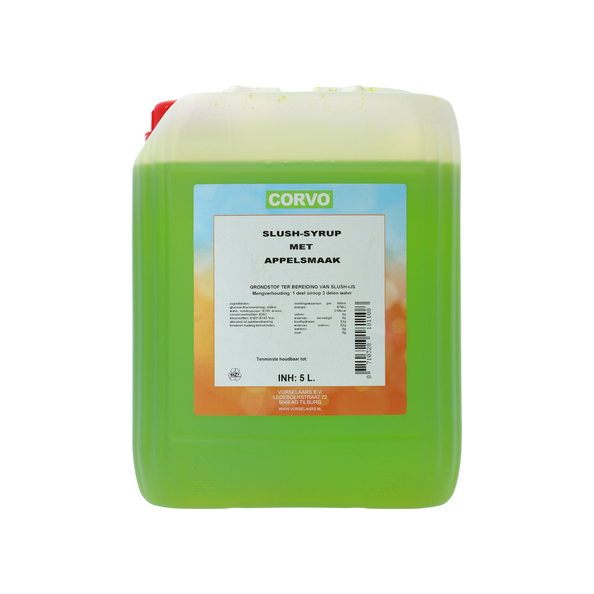 Corvo slushsiroop appel 5 ltr