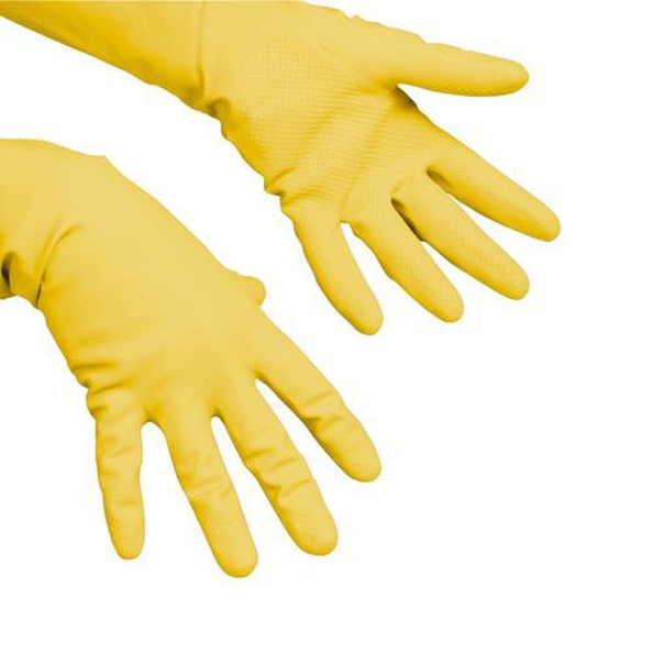 Vileda handschoen multipurpose geel S per paar