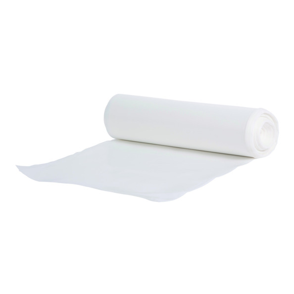 Afvalzak wit 58x100cm T23 25x20st