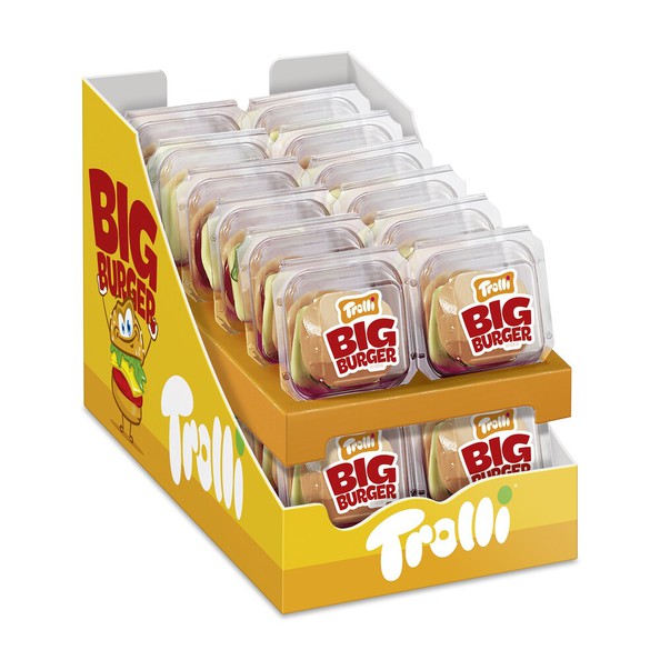 Trolli maxi burger 50 gr