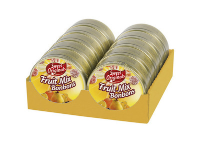 Sweet originals fruitmix bonbons blikje 200 gr