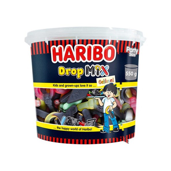 Haribo drop mix silo 550 gram