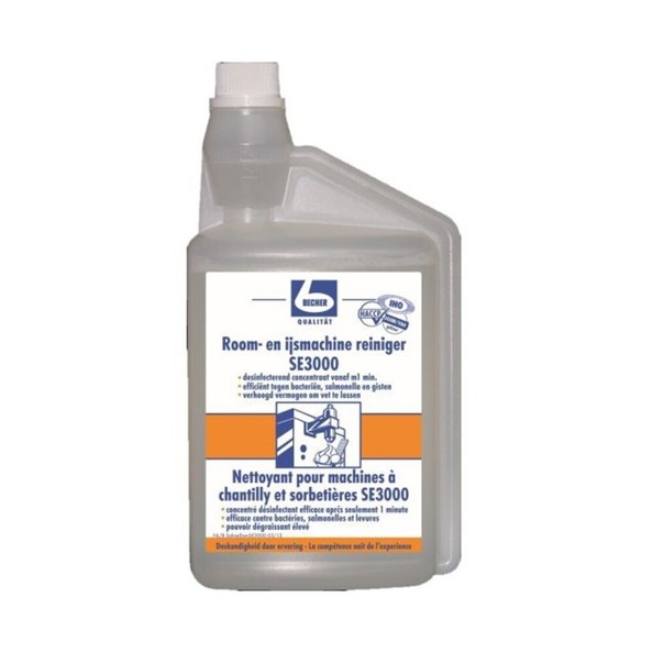 Dr. becher slagroom- en ijsmachine reiniger 1 liter