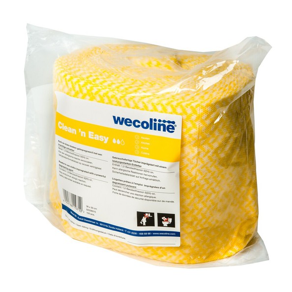 Weco clean 'n easy keukendoek navul 3x150stuks