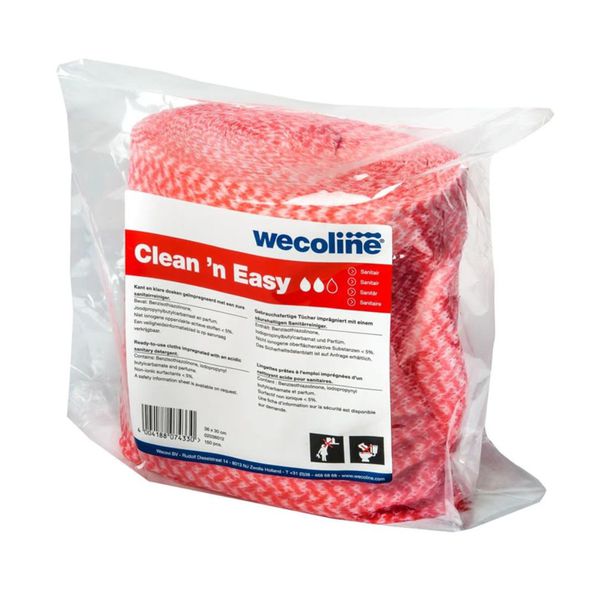 Weco clean 'n easy sanitairdoek navul 3x150