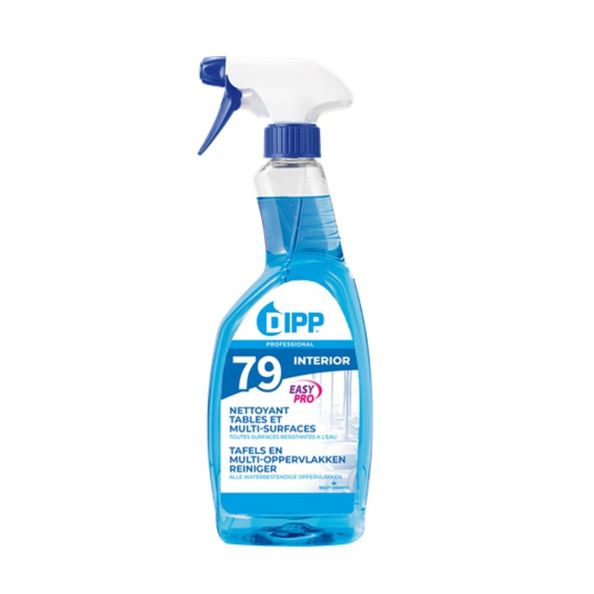 DIPP n 79 tafels en oppervlak 750 ml