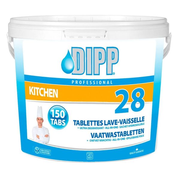 DIPP n 28 vaatwastabletten all-in-one