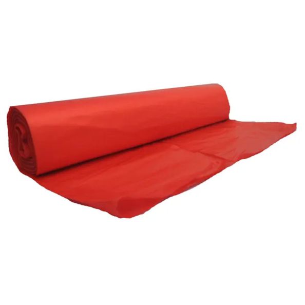 Afvalzak rood 80x110cm T25 15x20st