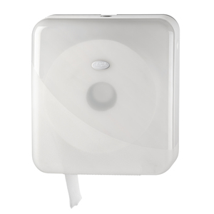 Euro pearl white jumbo toiletroldispenser maxi