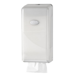 Euro pearl white toiletpapier dispenser bulkpack