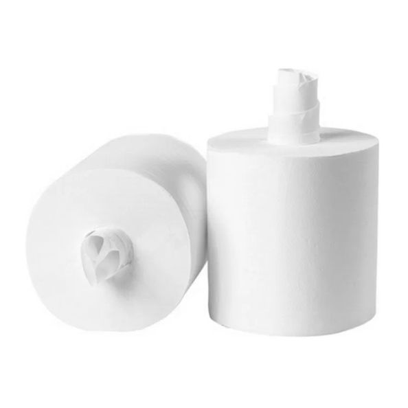 Euro midi poetsrol cellulose coreless 1-laags 270 meter