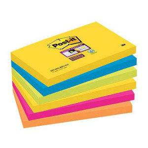 Post-it Super Sticky notes Carnival. 90 vel. ft 76