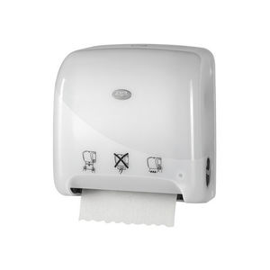 Pearl white euro matic mini handdoekautomaat