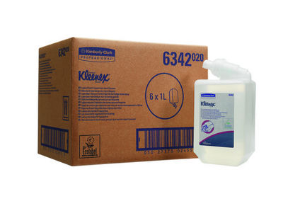Kimberly clark kleenex luxe foam handreiniger 6342 6x1 liter