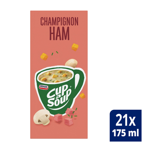 Unox Cup-a-Soup Champignon Ham 21 x 175 ml