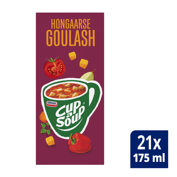 Unox Cup-a-Soup Hongaarse Goulash 21 x 175 ml
