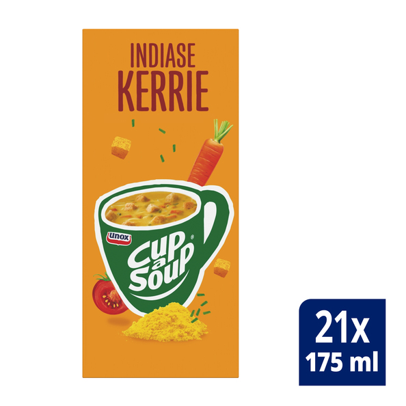 Unox Cup-a-Soup Indiase Kerrie 21 x 175 ml