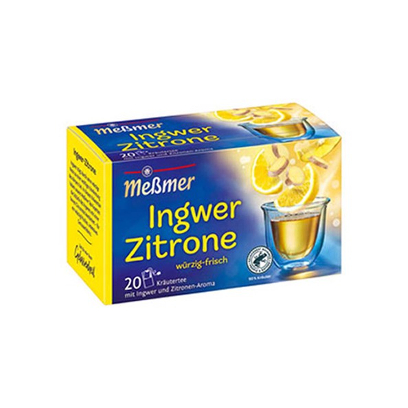 Messmer ingwer zitrone 20x2.00gr a10