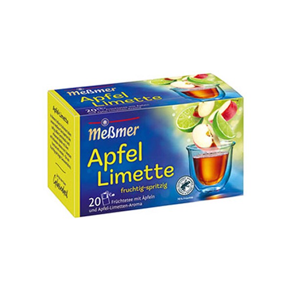 Messmer apfel limette 20x2.50gr a10