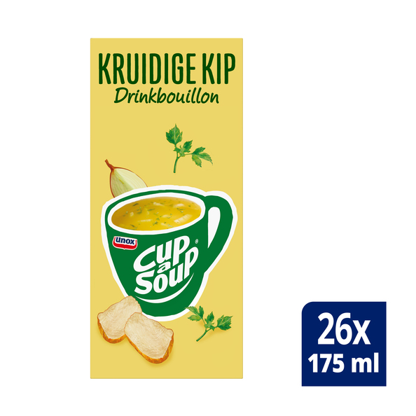 Unox Cup-a-Soup drinkbouillon Kruidige Kip 26 x 175 ml - 1