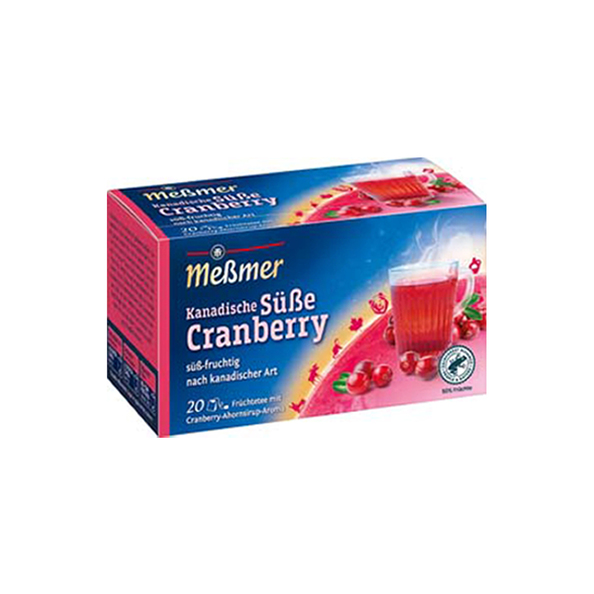 Messmer kanadische susse cranberry 20x2.25gr. a10