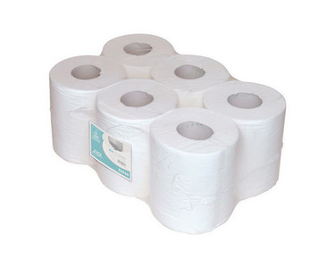 Midi rol 1-laags cellulose wit 6x300mtr 20cm