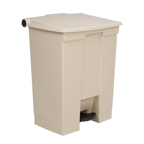 Container step on beige 68 liter