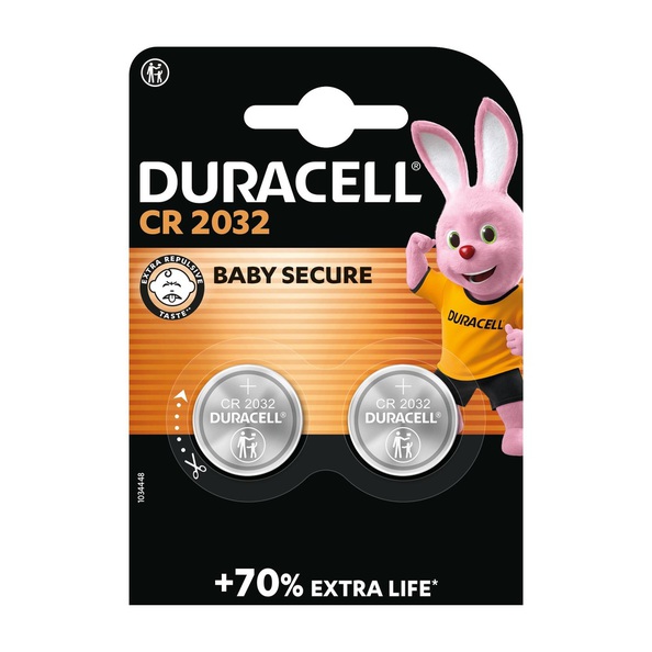 Duracell knoopcel Electronics DL/CR 2032. 3 volt.