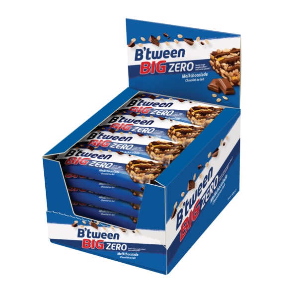 Hero b'tween big zero melkchocolade 40 gr - 1